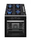 Комплект бытовой техники CARINO 6B56016S111 (духовой шкаф и газовая варочная панель 60 см)
