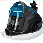 Пылесос BOSCH, 700 Вт, уборка: сухая, пылесборник - контейнер, 1.5 л, синий/серый