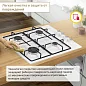 Комплект встраиваемой бытовой техники Simfer S66W411, варочная панель и встраиваемая электрическая духовка