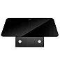 Наклонная стеклянная кухонная вытяжка DeLonghi Arco 908 NB, 90 см, черная