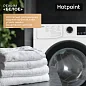 Узкая стиральная машина Hotpoint (6кг), 16 программ, цифровой дисплей, 1000 об./мин