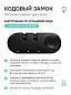 KFKSS23-03-M Чемодан пластиковый бирюзовый KFK размер M