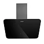 Наклонная стеклянная кухонная вытяжка DeLonghi Arco 608 NB, 60 см, черная