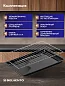 Встраиваемый духовой шкаф Delvento V6EB18000, 60 см, 82 л, XXL, 8 функций, Конвекция, Подсветка, черный