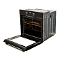 Встраиваемый электрический духовой шкаф CARINO CB6EB56016 60 см, 73л, конвекция, гриль, двойное стекло, черный