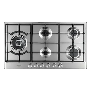 Встраиваемая варочная панель газовая Delonghi NSL 590D X RUS