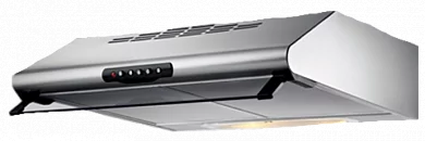 Вытяжка DeLonghi KD-N5 50 IX, 3 режима, покрытие "Антипалец" 50 см