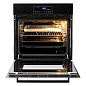 Встраиваемый духовой шкаф Gressel U6ES99001 60 см, 10 функций, сенсорный дисплей, двойной гриль, конвекция + решетка Wellfry
