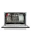 Посудомоечная машина настольная Gressel UPW500, 6 комплектов, 6 программ, отложенный старт, белый/чёрный