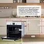 Электрический духовой шкаф Simfer B6EW56014, 5 режимов работы, конвекция
