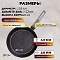 Сковорода Amercook ROCKSTONE AC0101101.28WP