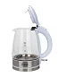 Чайник электрический Kiwi KK-3327W, 2200 Вт, 1.7 л, защита от перегрева, защита от включения без воды, синяя подсветка
