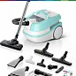 Пылесос BOSCH BWD420HYG / 2000 Вт, аквафильтр, влажная уборка, голубой