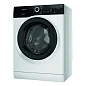 Узкая стиральная машина Hotpoint (6кг), 16 программ, функция обработки паром, быстрая стирка