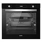 Электрический духовой шкаф Simfer B6ES69070 (9 режимов работы, 3D-конвекция, 80 л, гриль, таймер, черное стекло)