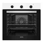 Встраиваемый электрический духовой шкаф CARINO CB6EW56070 60 см, 80л, конвекция, двойное стекло, белый