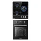 Комплект бытовой техники GRESSEL U44H59S35S01 (духовой шкаф 45см U4ES59001 и варочная панель газовая 45см U45H35S001)