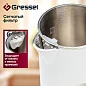 Чайник электрический Gressel GRK-1103 белый, объем 1л, STRIX-контроллер