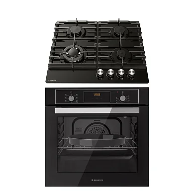 Комплект бытовой техники Delvento V66H41BS01 (духовой шкаф V6EB58001 и варочная панель V60H41S100)