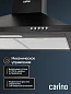 Настенная вытяжка CARINO C8663SM 60см, 3 скорости, механическое управление, подсветка, режим рециркуляции, черная