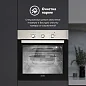 Встраиваемый электрический духовой шкаф Simfer, объем 60 л, мощность 2400В, B6EM16023