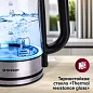 Чайник электрический Gressel GRK-1107 стеклянный с подсветкой, 1.7л, STRIX-контроллер