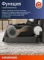 Пылесос Grundig VCW 6270, моющий, вертикальный, 1800Вт, 0.48л, чёрный/белый