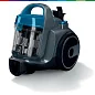 Пылесос BOSCH, 700 Вт, уборка: сухая, пылесборник - контейнер, 1.5 л, синий/серый