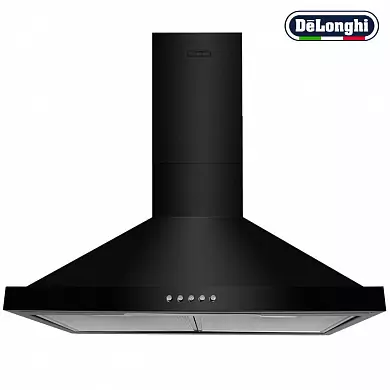 Вытяжка DeLonghi KT-F61 BF, черная, 3 скорости, 60 см,