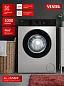 Стиральная машина узкая Vestel 4 кг, 1000 об/мин, 15 программ, глубина 36,2 см, A++