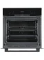 Духовой шкаф Bosch HBF534EB0Q. телескопические направляющие, утапливаемые переключатели, каталитическая очистка, 66 литр