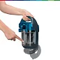 Пылесос BOSCH, 700 Вт, уборка: сухая, пылесборник - контейнер, 1.5 л, синий/серый