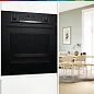 Духовой шкаф Bosch HBG517EB0R, телескопические направляющие, доводчик двери, автопрограммы, эмаль легкой очистки