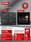 Комплект бытовой техники SV66E67DG604B0 Vestel (духовой шкаф OVE67DMB0 и варочная панель HVG604B0)