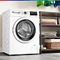 Стиральная машина Bosch WAN24200ME с загрузкой 8кг, инверторный двигатель, отсрочка запуска, дозагрузка белья, белая