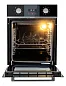 Встраиваемый духовой шкаф 45 см GRESSEL U4ES59011, цвет черный