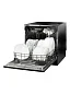 Посудомоечная машина настольная Gressel UPB501, 8 комплектов, 7 программ, самоочистка, режим 90 минут, чёрный