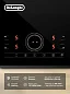 DeLonghi Индукционная варочная панель ELETTRA 1B0P CR, черный