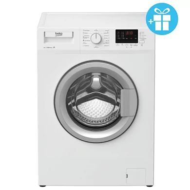 Стиральная машина Beko RGE585P2BSW + подарок