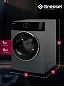 Стиральная машина Gressel UBS602 11 кг с сушкой, инверторный двигатель, фронтальная, серая