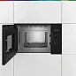 Микроволновая печь встраиваемая Bosch Serie 6, 20 л, 800 Вт, автоматическая разморозка, дисплей, черная