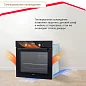 Электрический духовой шкаф Simfer B6EB56014, 5 режимов работы, конвекция