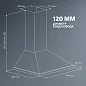 Настенная вытяжка Simfer 8563SM