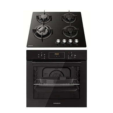 Комплект бытовой техники Delvento V66N41BS10 (духовой шкаф V6EB56000 и варочная панель V60N41S100)