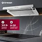 Встраиваемая вытяжка Gressel RGR7761W 60 см (телескопическая), LED подсветка, 2 скорости, режим рециркуляции, механическое управление, белая