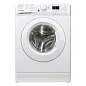 Узкая стиральная машина автомат Indesit, 5 кг, 16 программ, инвертор, обработка паром, экспресс-стирка 30 мин