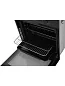 Электрический духовой шкаф Indesit, 6 режимов, гриль, конвекция, таймер, дисплей, очистка паром, метал. направляющие