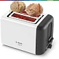 Тостер Bosch TAT3P421 (970Вт, 2 тоста, решетка для подогрева булочек, 6 степеней обжаривания)