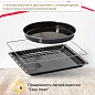 Электрический духовой шкаф Simfer B6EL18017, 60см, 7 режимов приготовления, конвекция, гриль, таймер.