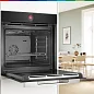 Духовой шкаф Bosch Serie 8 HBG7341B1, 71 л, дисплей, гриль, конвекция, черный